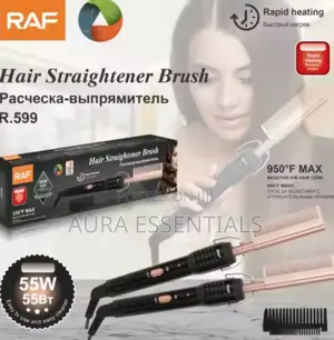 Electric Salon Portable Ionic Hair Straightener