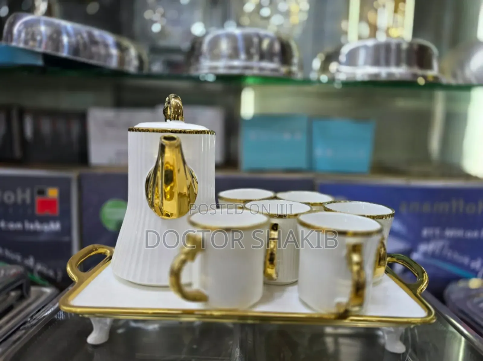 Star Design Tea Set - 6pcs