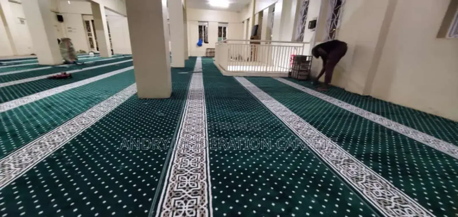 Turkish Mosque Wall to Wall Woolen Carpets