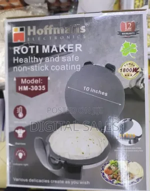 Electric Hoffmans Roti Maker