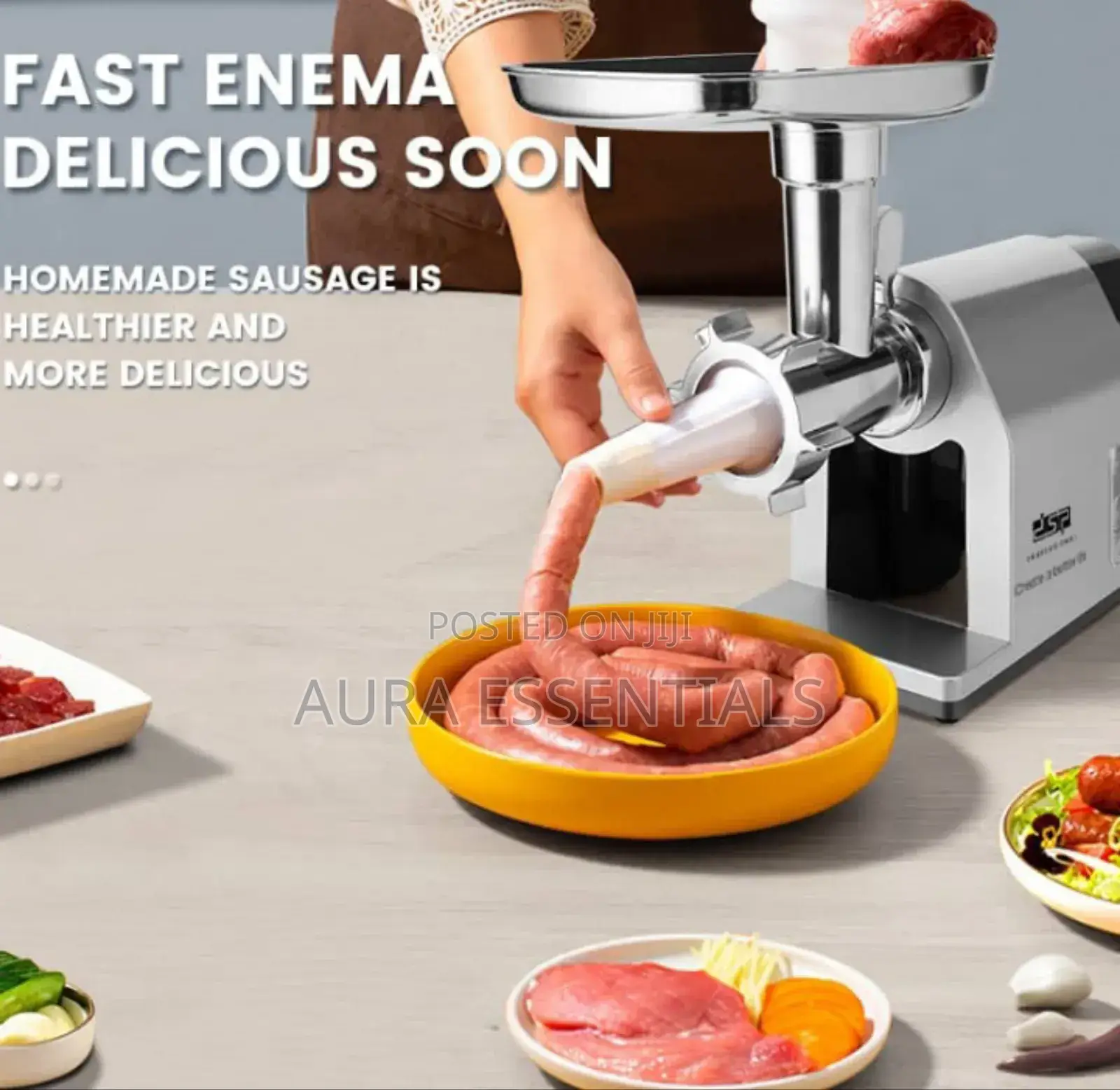 DSP 3in1 Meat Grinder - Sausage Maker 2000 W