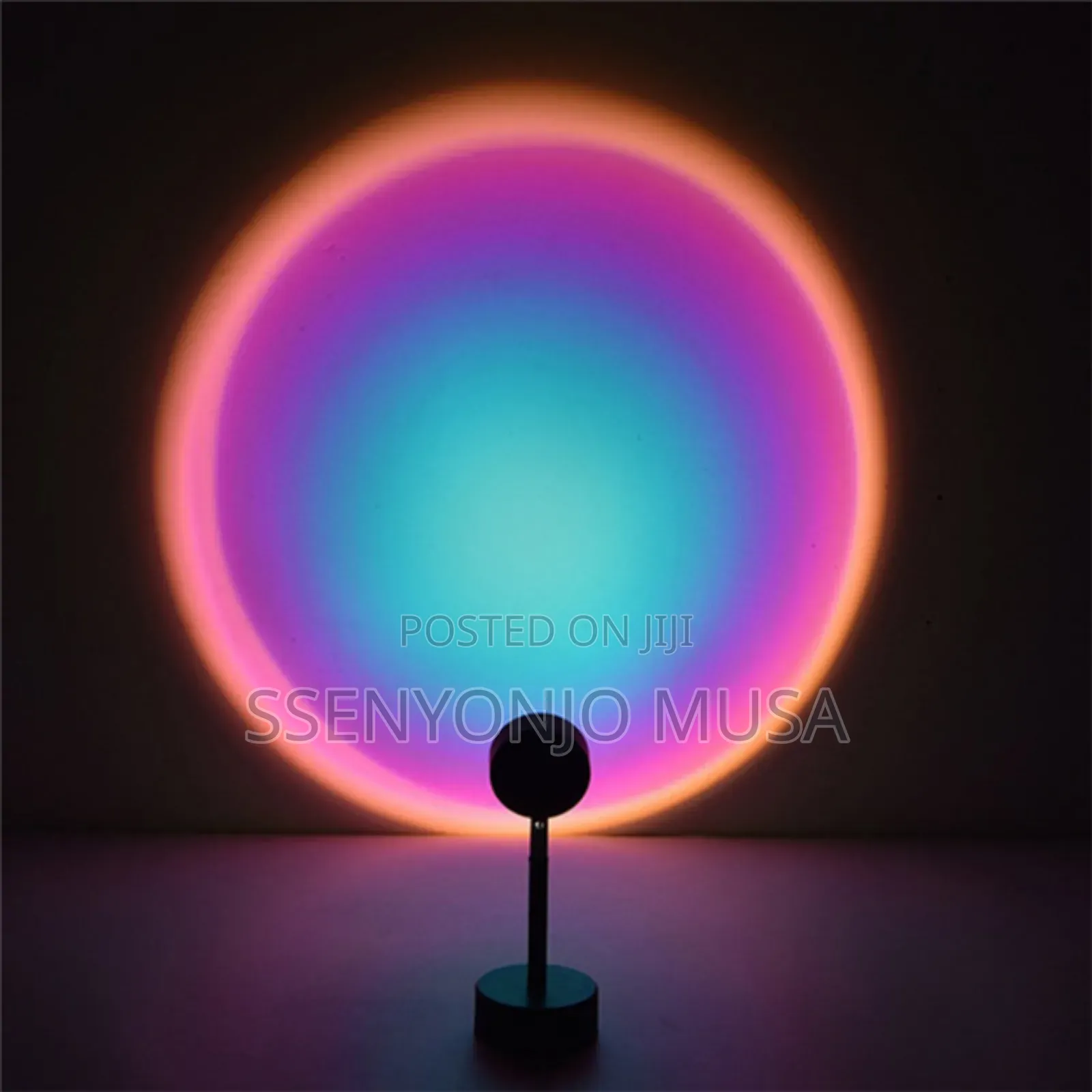 Sunset Projection Lamp - 360° Rotation Rainbow Sunset Light