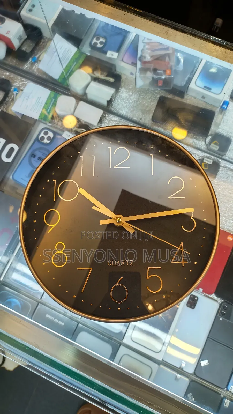 Wall Clock With Spy Camera - 1080p Wifi Motion Detection