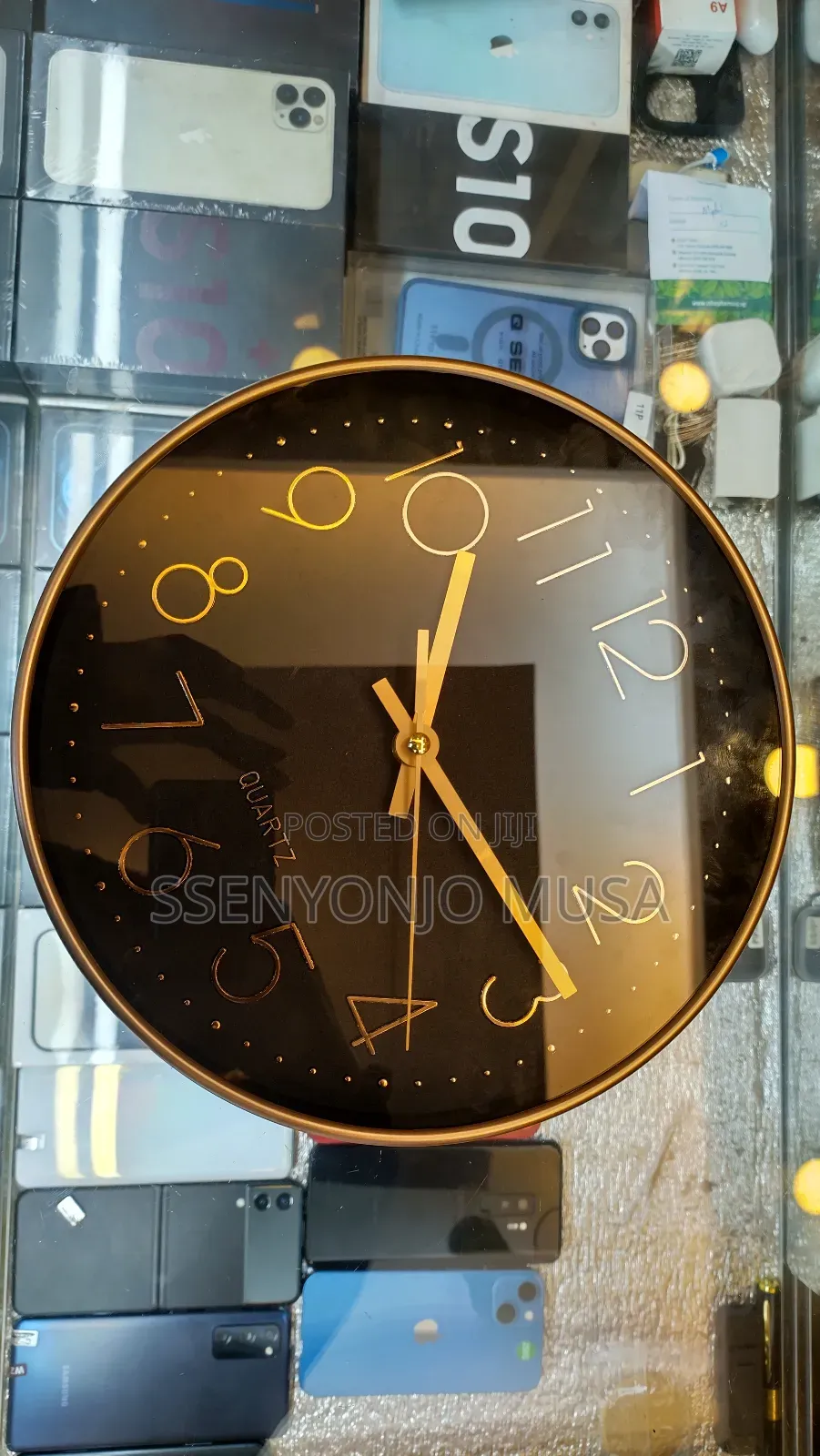 Wall Clock With Spy Camera - 1080p Wifi Motion Detection