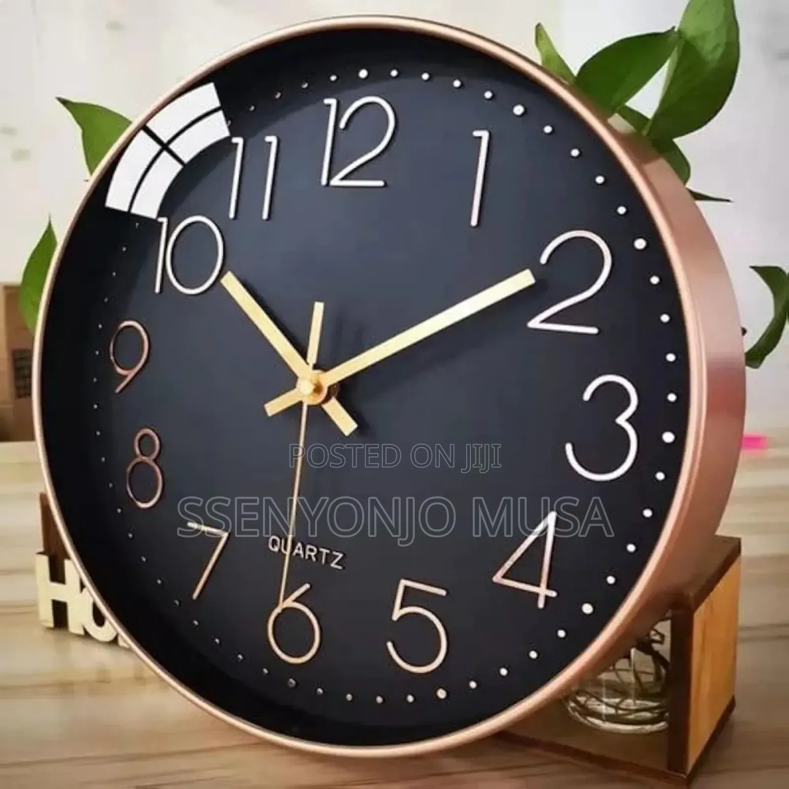 Wall Clock With Spy Camera - 1080p Wifi Motion Detection