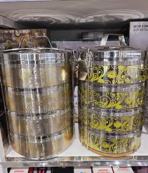 4tier Large Stainless Steel Food Flask