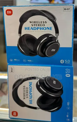 New M-07 Wireless Headphones