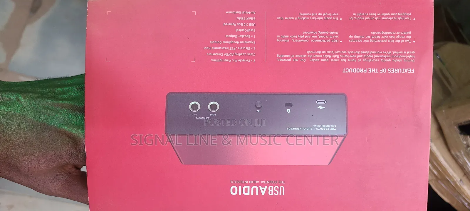 Sacarlett 2i2 Focusrite Third Generation 18-In,20-Out Usb