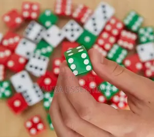 5pcs High Quality Lucky Dotted Dices