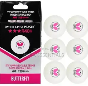 Butterfly R40 Table Tennis Balls 6pcs