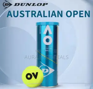 Original Dunlop Rubber Tennis Ball, Size Regular (Green)