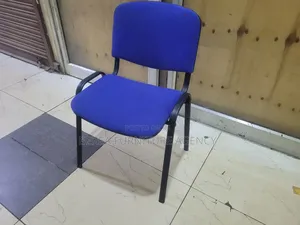 Blue Stackable Waiting Chair