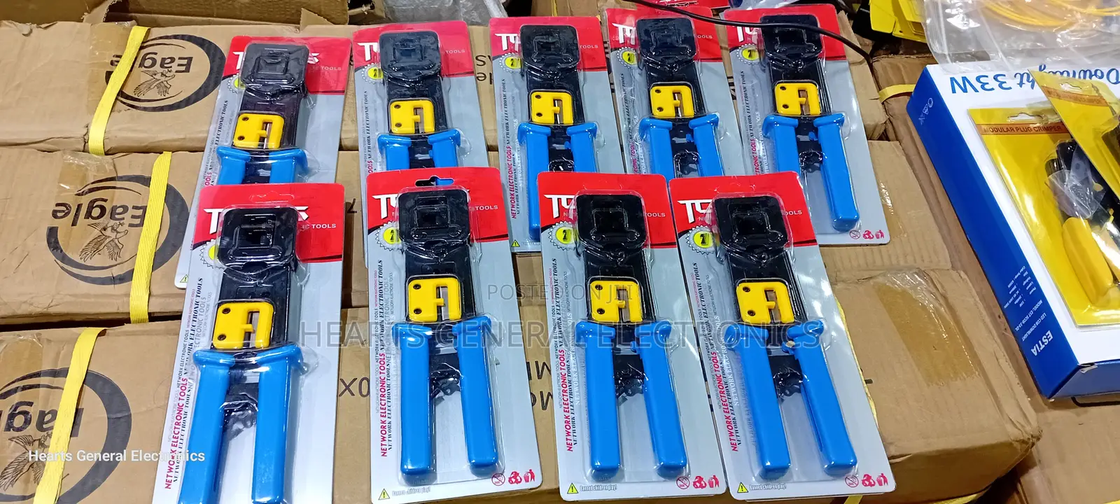 Pass-Through Crimping Tool