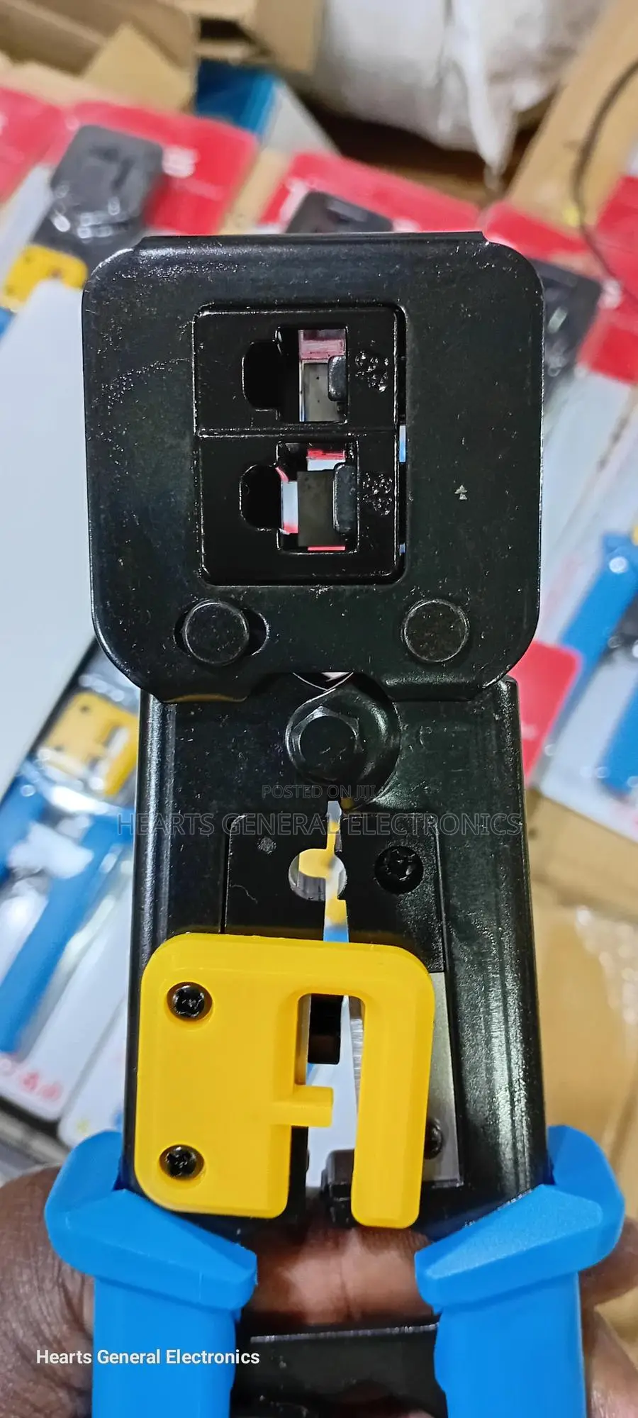 Pass-Through Crimping Tool