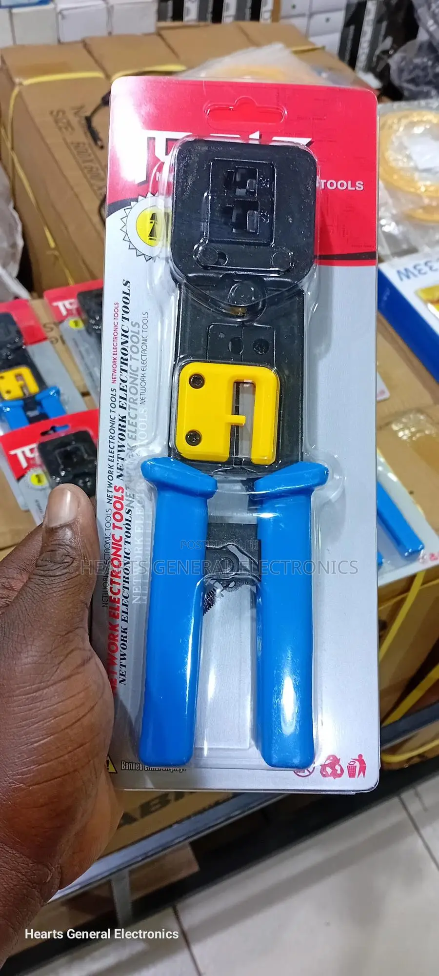 Pass-Through Crimping Tool