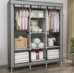 Olla Metallic Frame Wardrobes