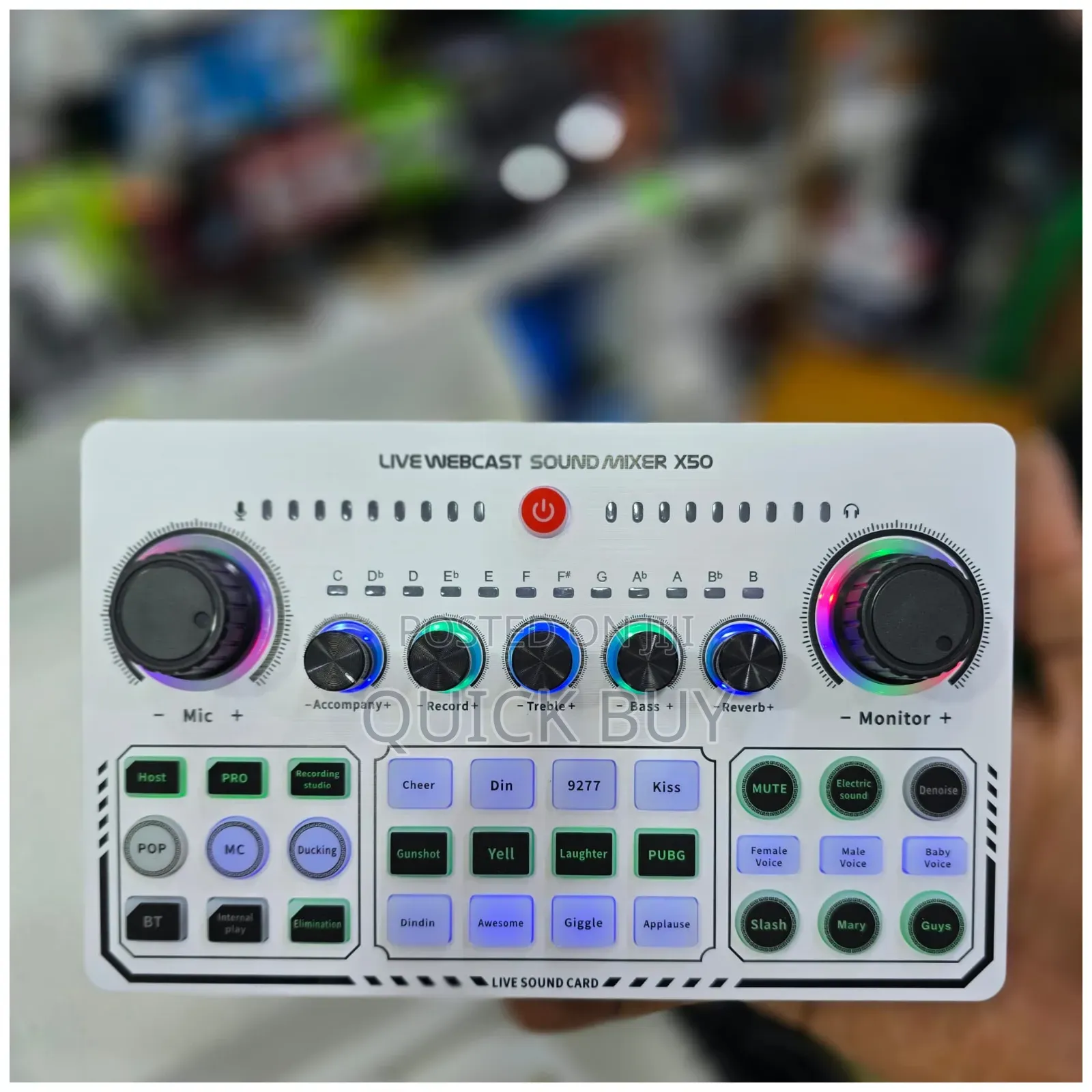 New Live Webcast Sound Mixer