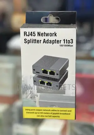 Rj45 Network Splitter Adapter 1to3
