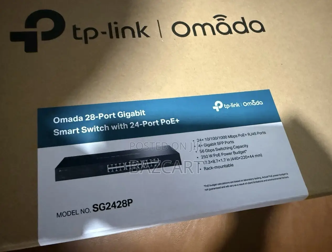 Tp-Link Tl-Sg2428p Jetstream 24 Port Gigabit Smart Managed