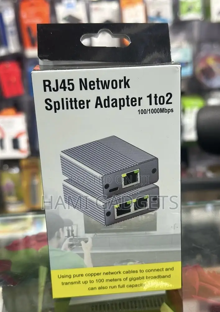 Rj45 Network Splitter Adapter 1to 2