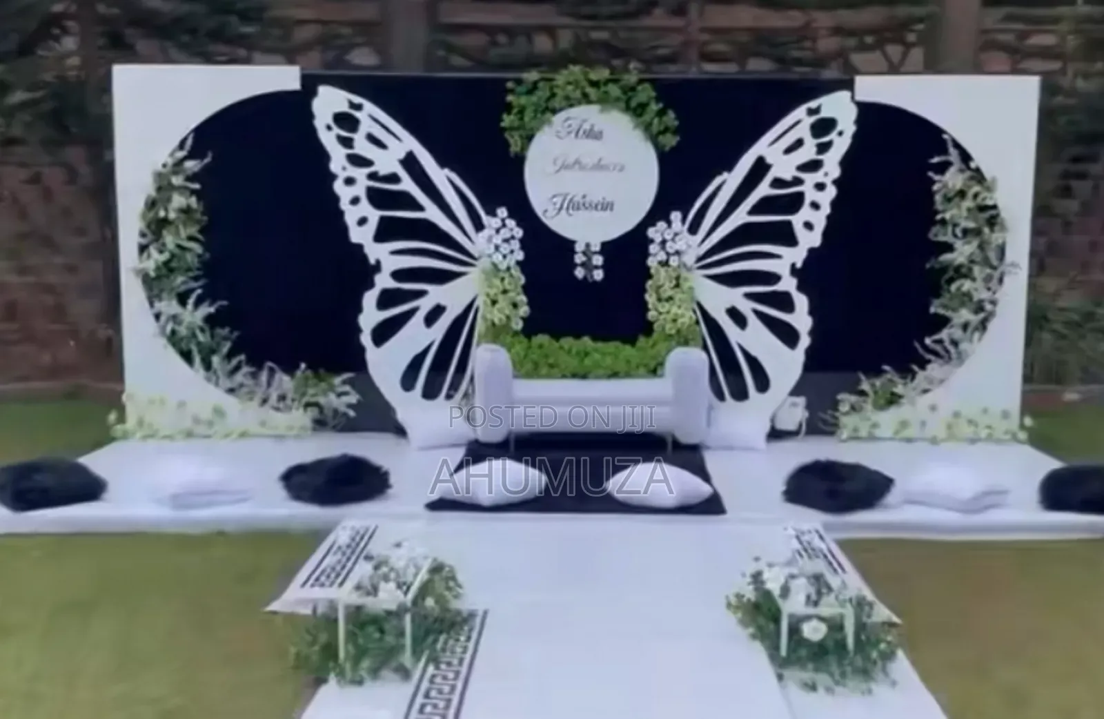 Bbutterfly Designed Backdrop