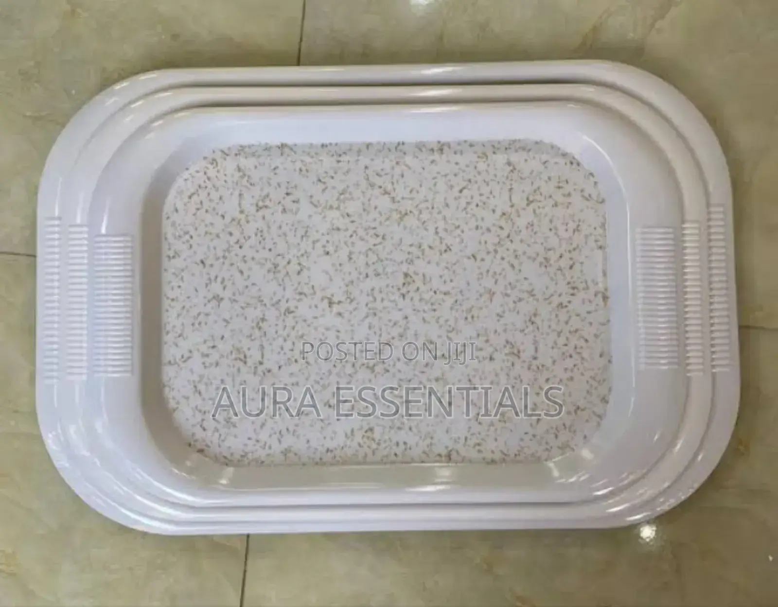 3 PCS Melamine Serving Trays