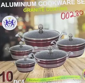 10cs Aluminium Cookware Set