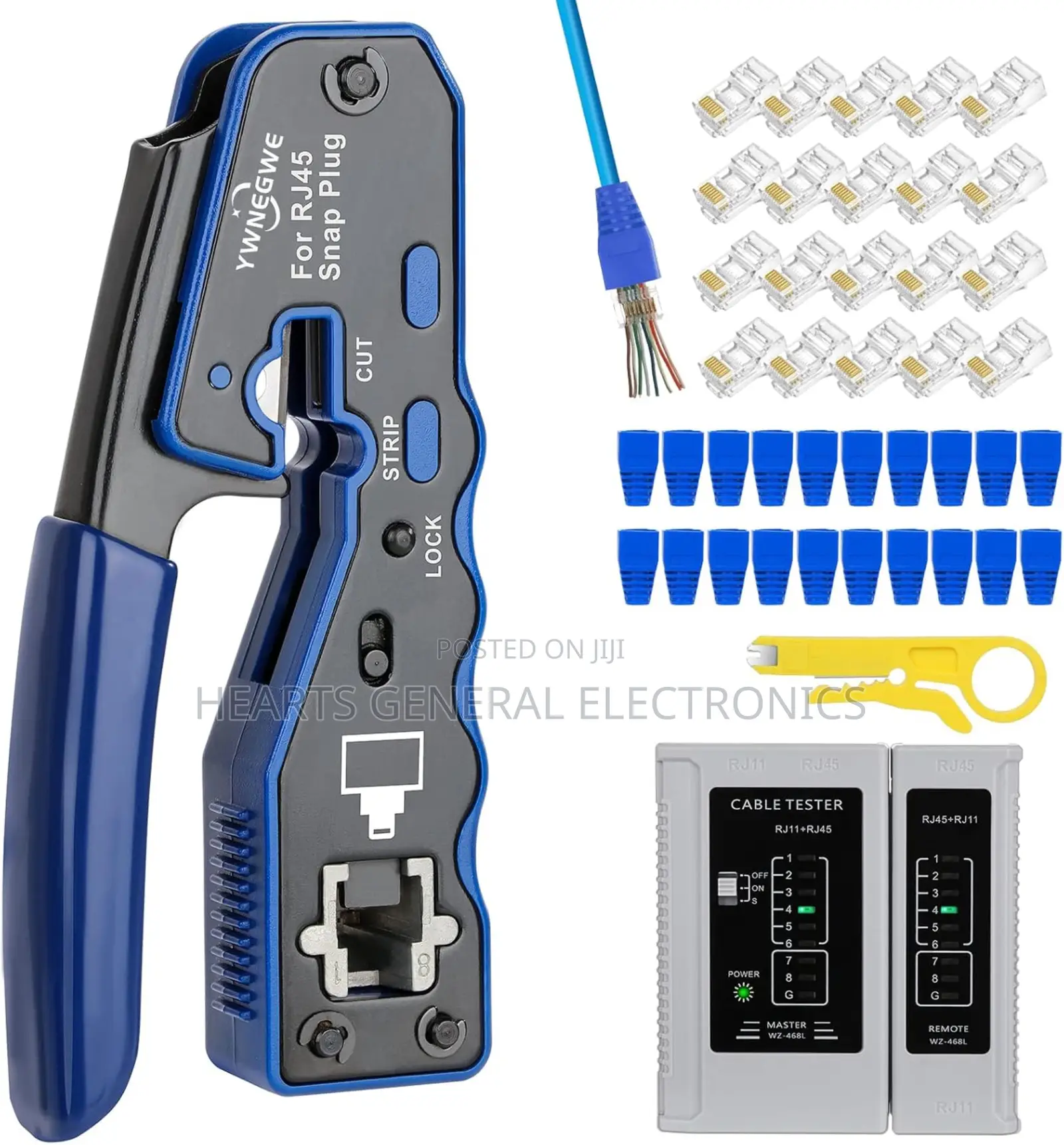 Pass-Through Crimping Tool