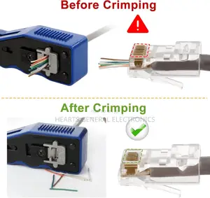 Pass-Through Crimping Tool