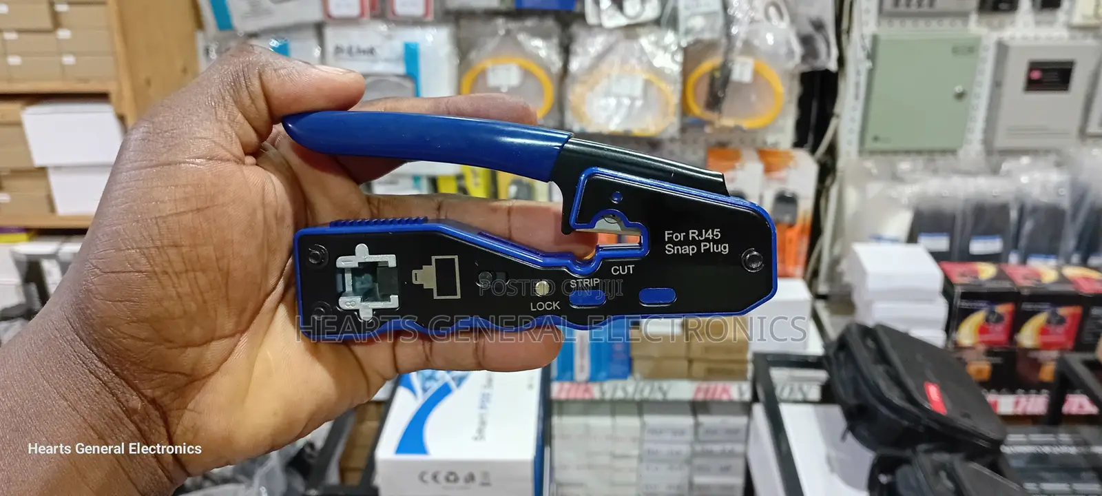 Pass-Through Crimping Tool