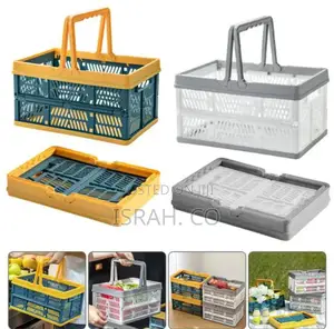 Foldable Plastic Storage Baskets