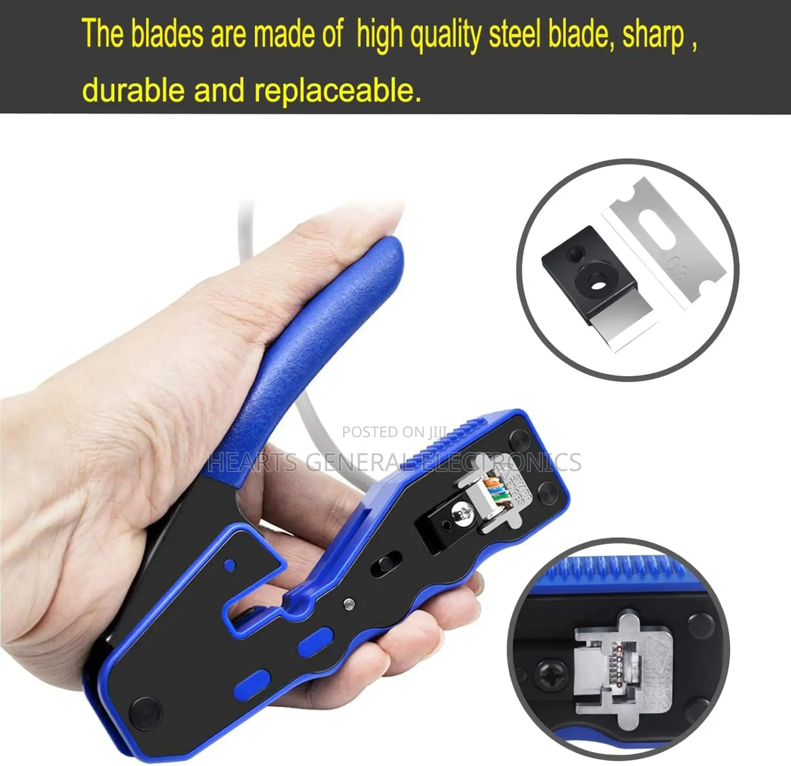 Pass-Through Crimping Tool