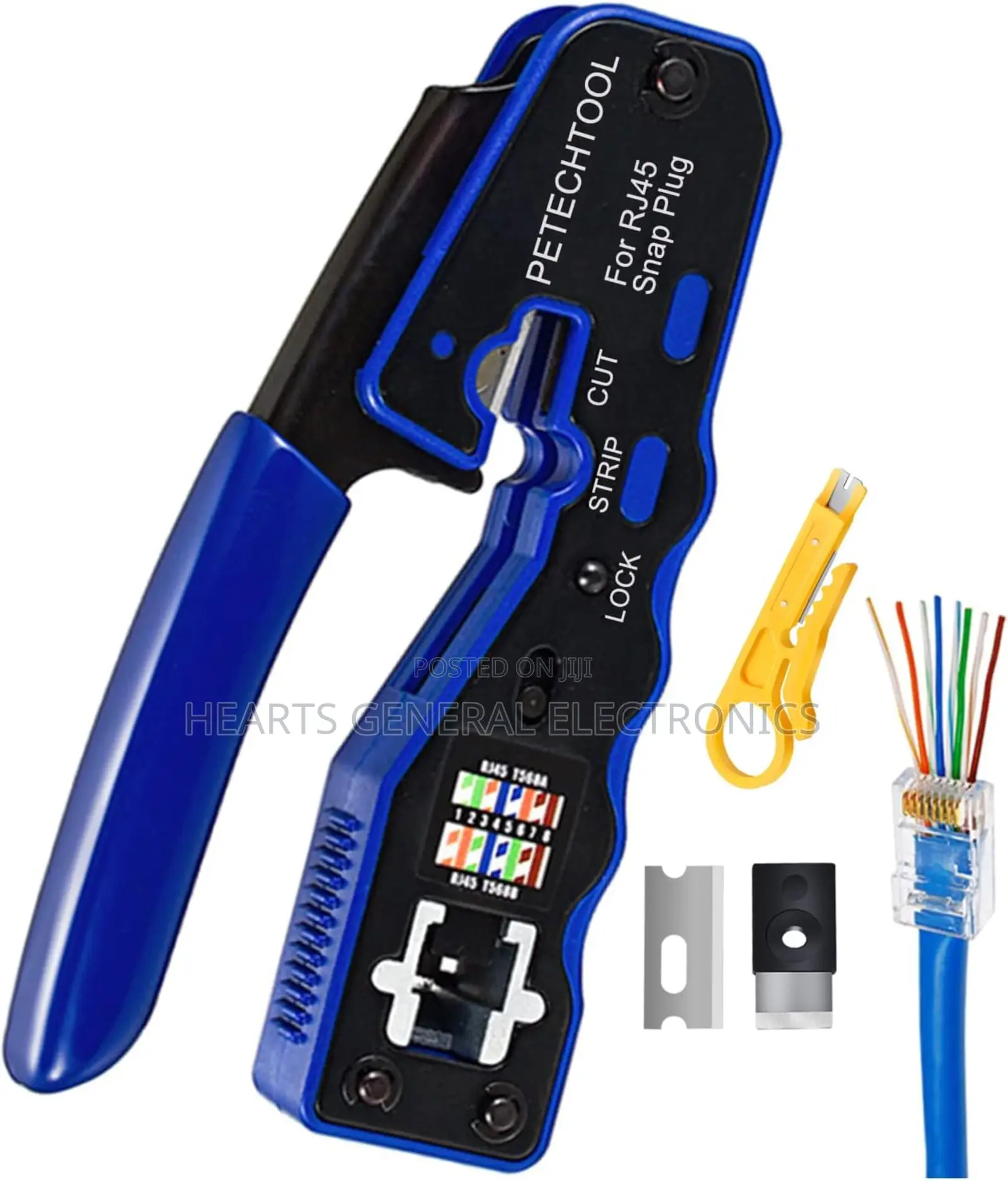 Pass-Through Crimping Tool