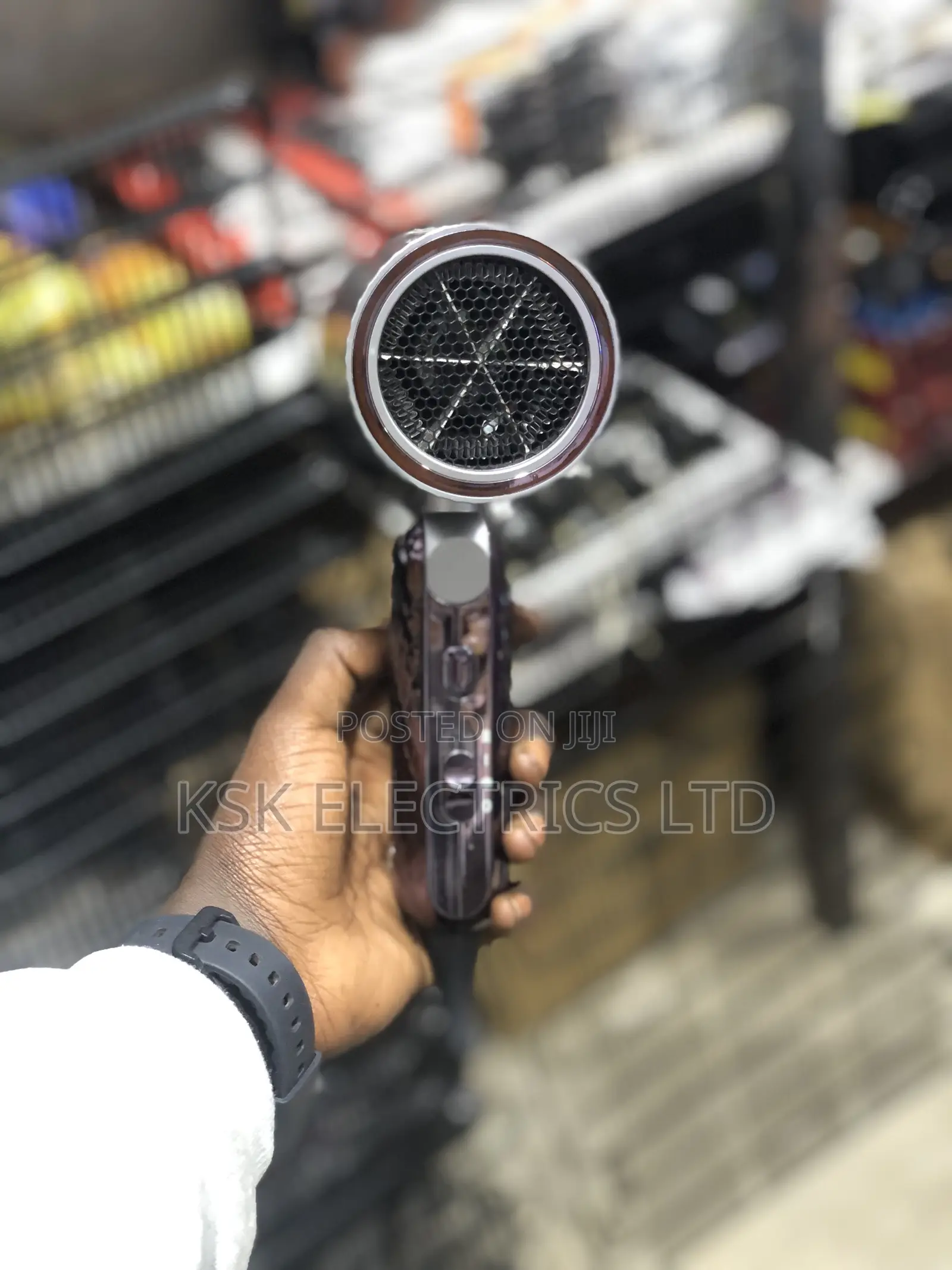 Hair Dryer Constant Temperature Hammer With Diffuser