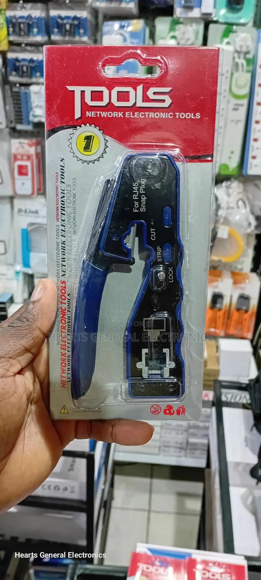 Pass-Through Crimping Tool
