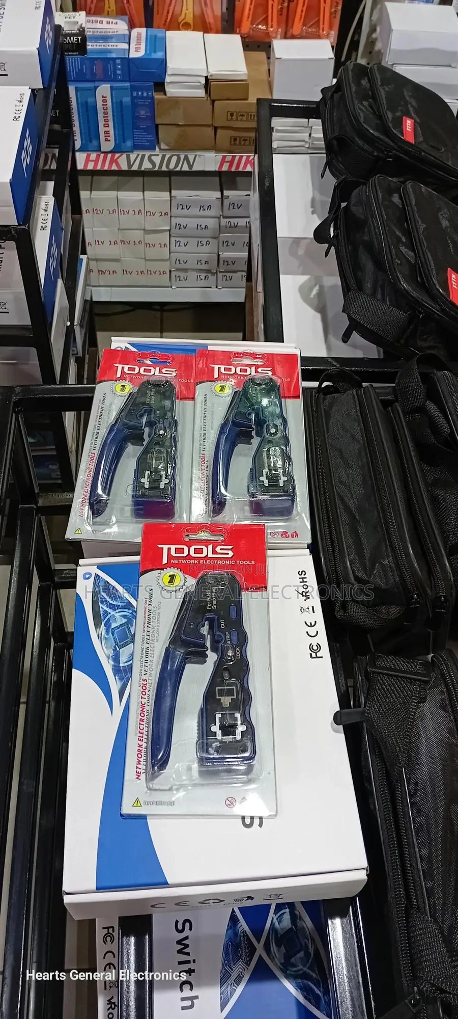 Pass-Through Crimping Tool
