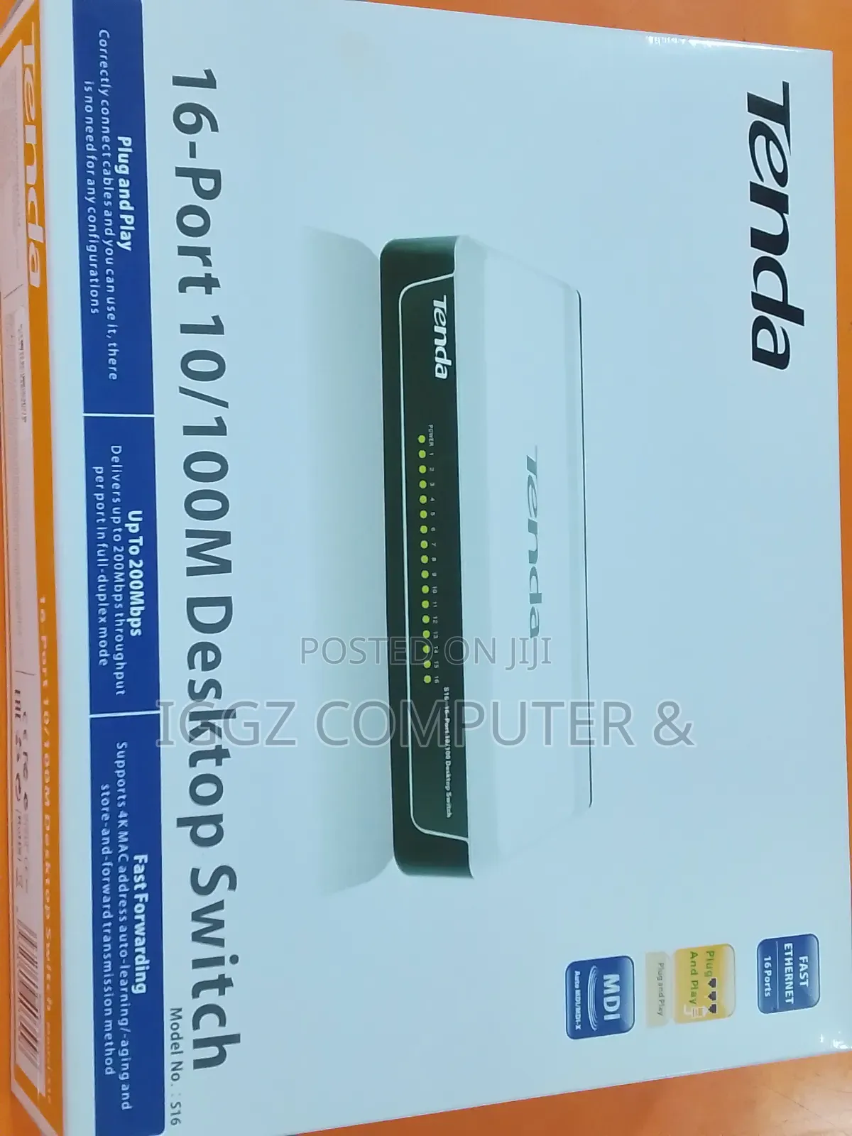 Tenda 16 Port Desktop Switch