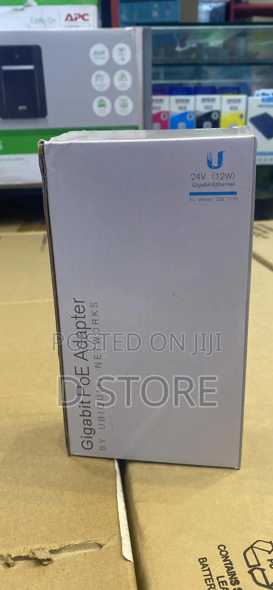 Ubiquiti Gigabit Poe Adapter 24v