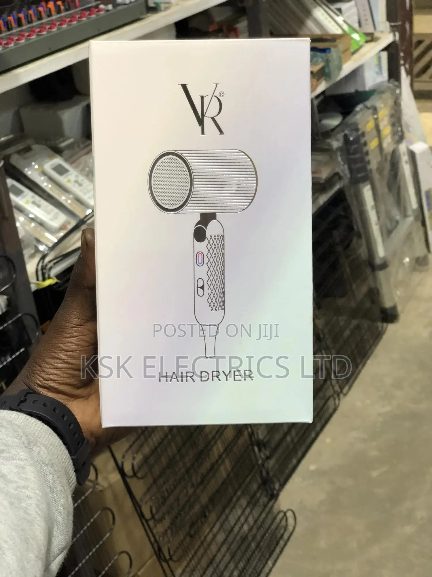 Hair Dryer Constant Temperature Hammer With Diffuser