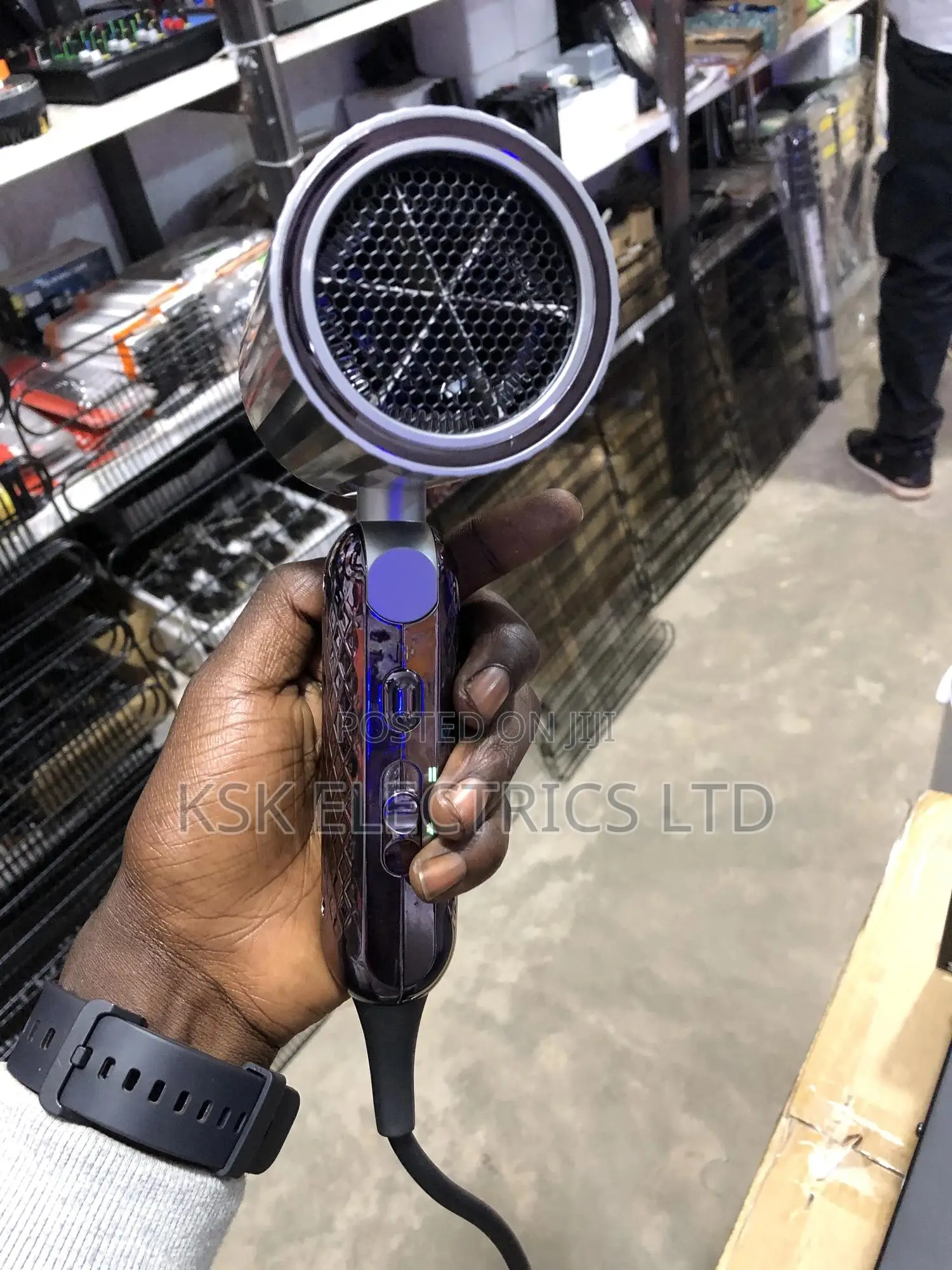 Hair Dryer Constant Temperature Hammer With Diffuser