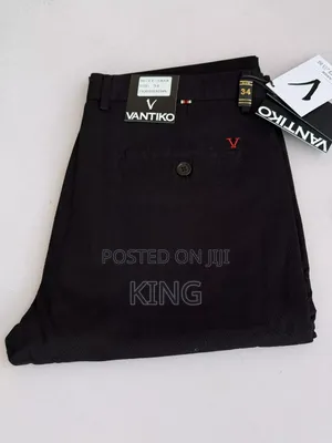 Vantiko Notch Kaki Trousers