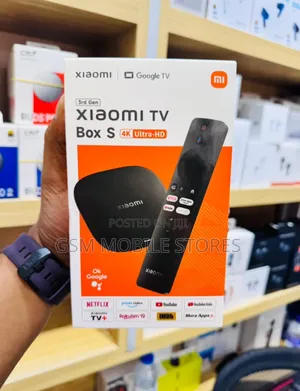 New Xiaomi Tv Box S 3rd Gen 32gb Rom 2gb Ram Uhd
