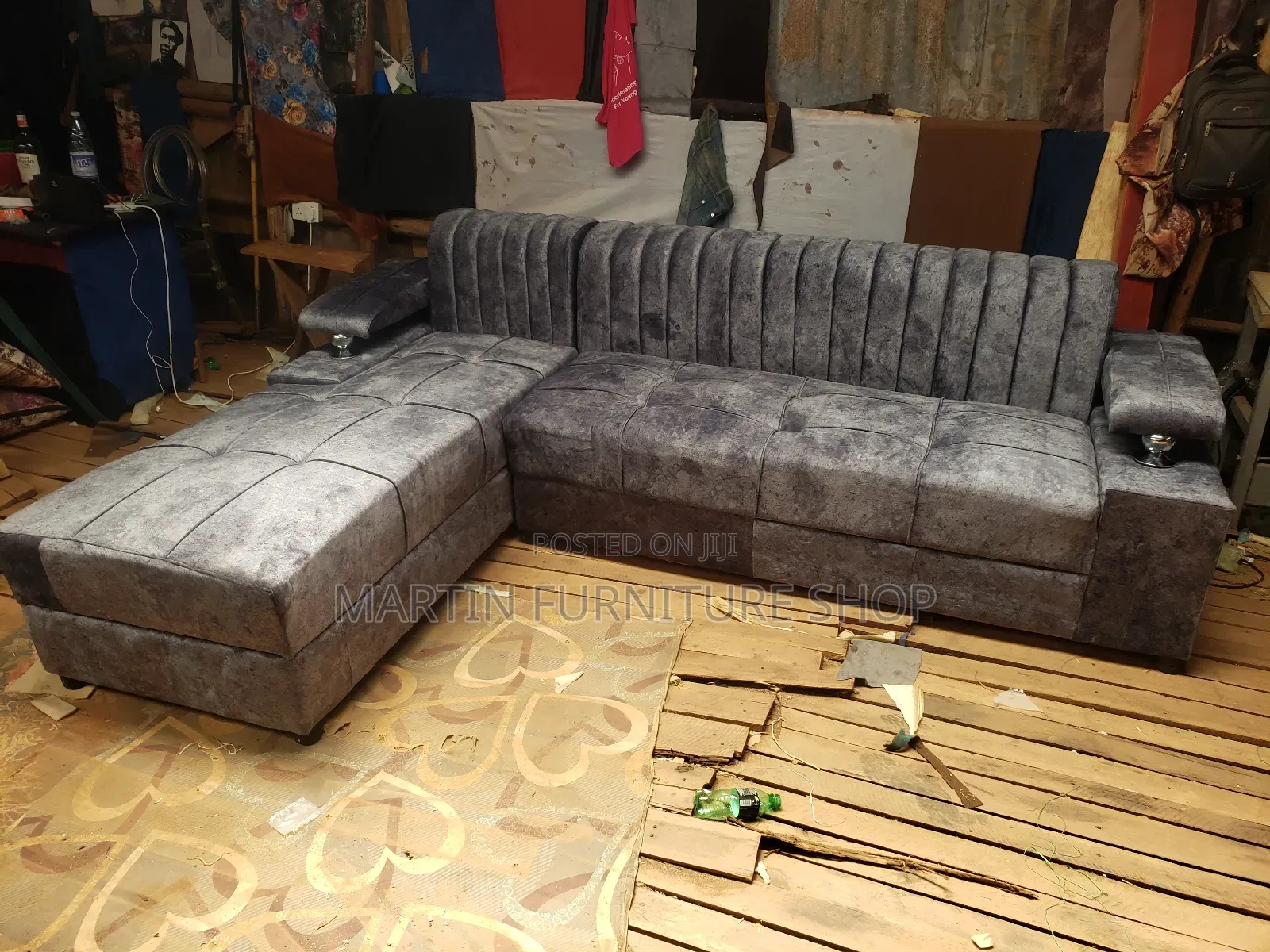 Grey Sofa Set