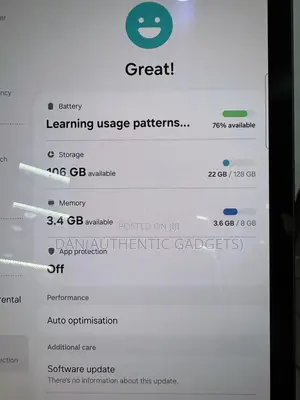 Samsung Galaxy Tab S9 128 GB Gray