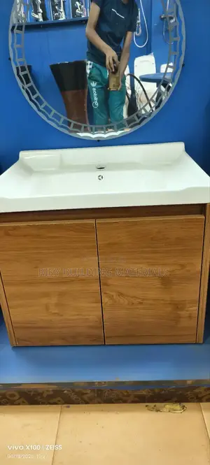 Venity Basin With Led Mirror