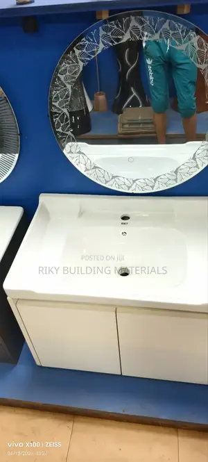 Venity Basin With Led Mirror