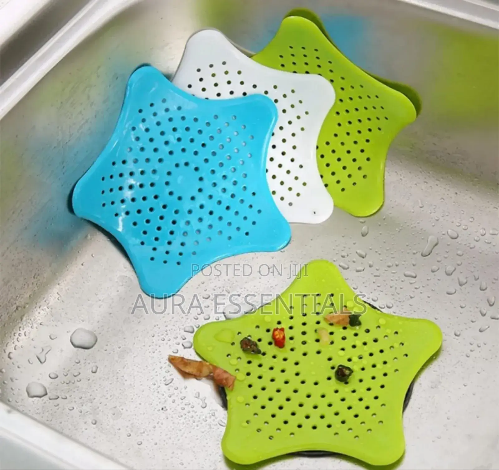 4pcs Silicon Drainers