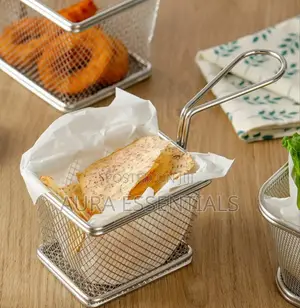 Square the Diamond Hole Fry Baskets