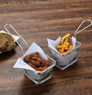 Square the Diamond Hole Fry Baskets