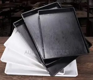 Melamine 3pcs Rectangular Food Trays